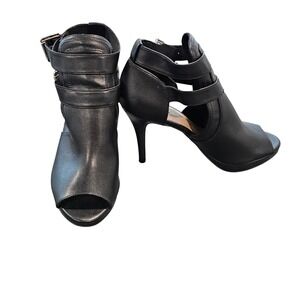 Brash Black Ankle Booties